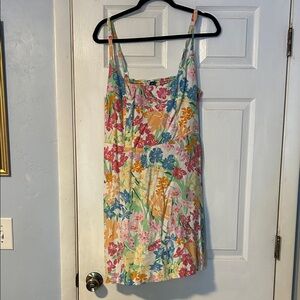 Old Navy Floral Mini Dress - Multicolor